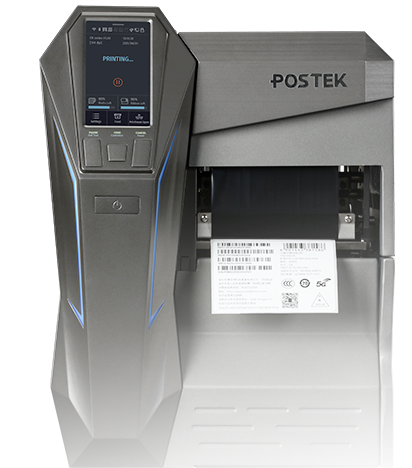 Postek TX3 EXP Industrial Label Printer with HEAT™, 4.5 Color LCD